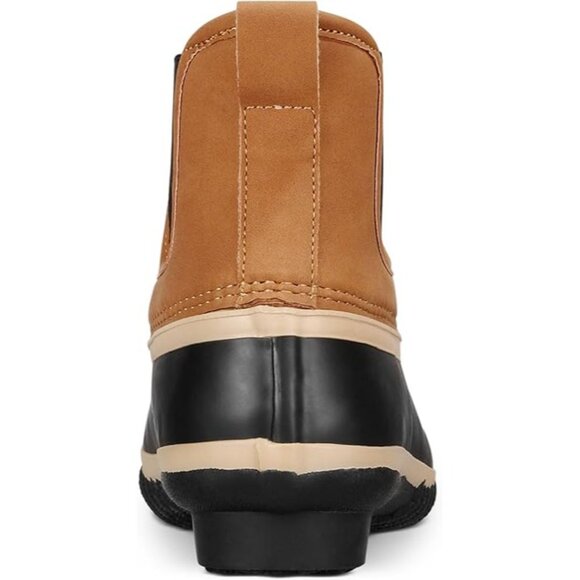 Style & Co. Womens Harlii Faux Leather Pull-on Ankle Boots Chestnut Size 7M - Picture 2 of 5